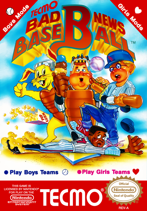 Bad News Baseball (USA) box art